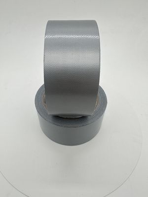 पनरोक कपड़े चांदी के कपड़े के डक्ट टेप 48 मिमी X 50 मीटर सजावटी