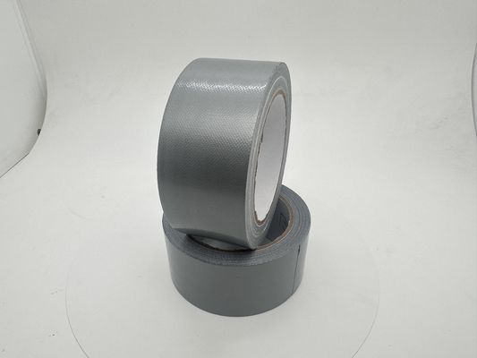 पनरोक कपड़े चांदी के कपड़े के डक्ट टेप 48 मिमी X 50 मीटर सजावटी