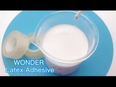 पोर्टेक्टिव टेप के लिए बीएससीआई प्रमाणित सफेद पानी आधारित एक्रिलिक चिपकने वाला गोंद